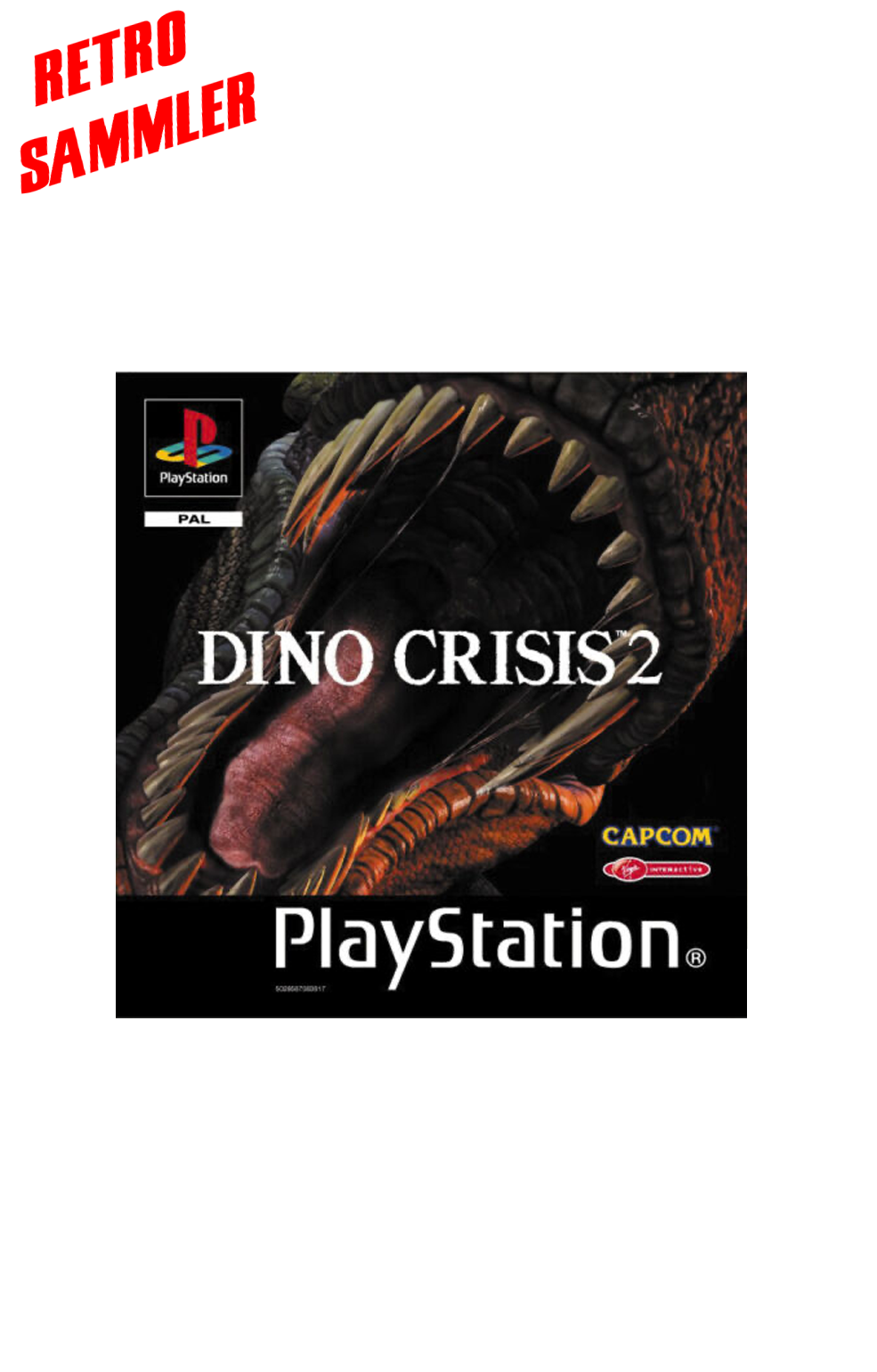 Dino Crisis 2 DE - PS1 - Ohne Anleitung - Retrosammler