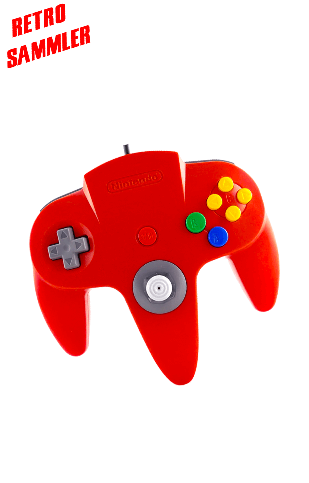 Nintendo 64 Original Controller Rot N64 Retrosammler