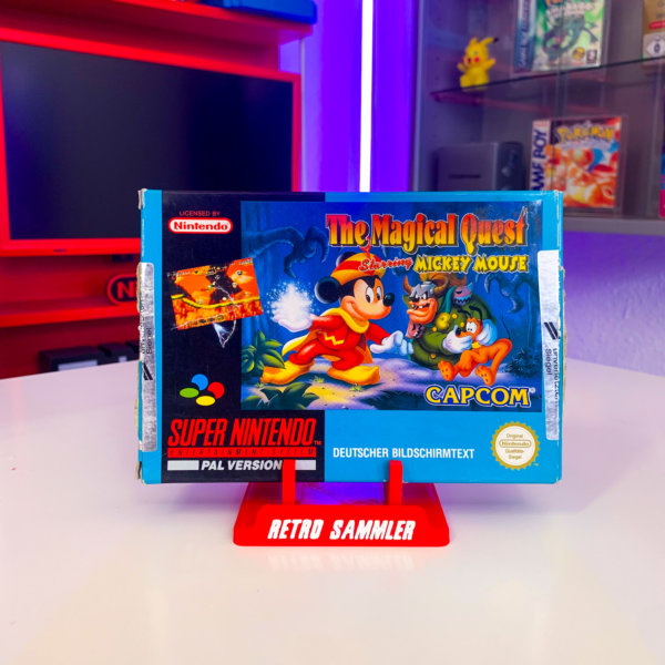 The Magical Quest Starring Mickey Mouse mit OVP - SNES