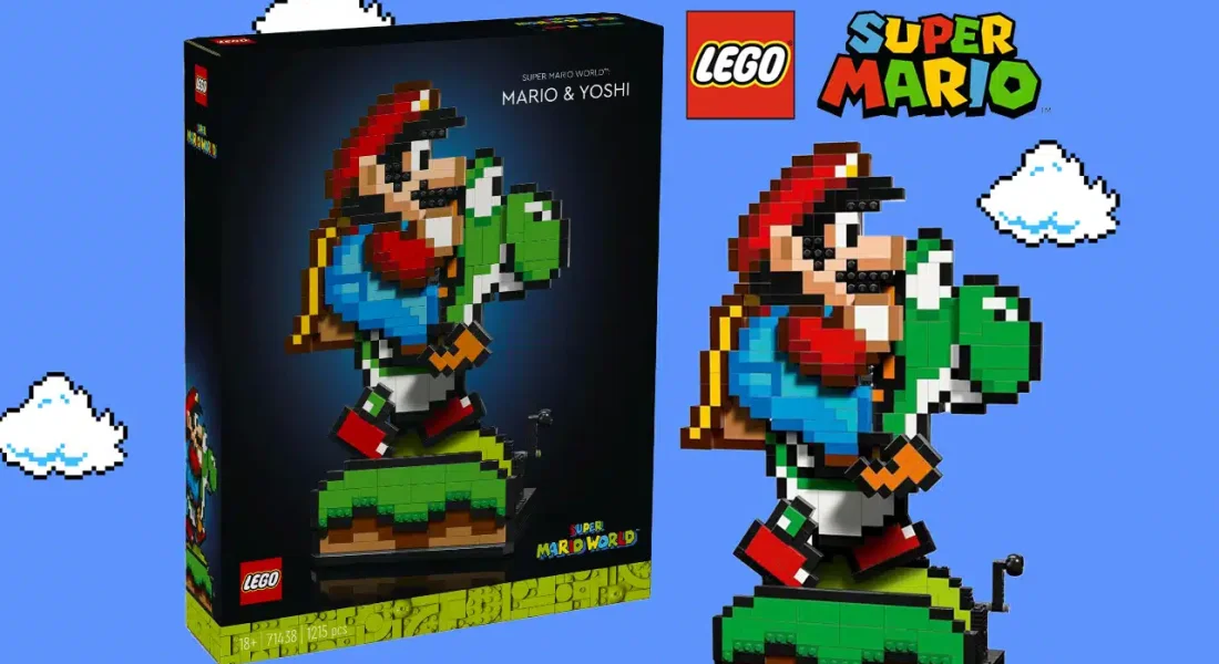 Super Mario World™: Mario & Yoshi – Ein nostalgisches LEGO RetroSammlerstück für Erwachsene